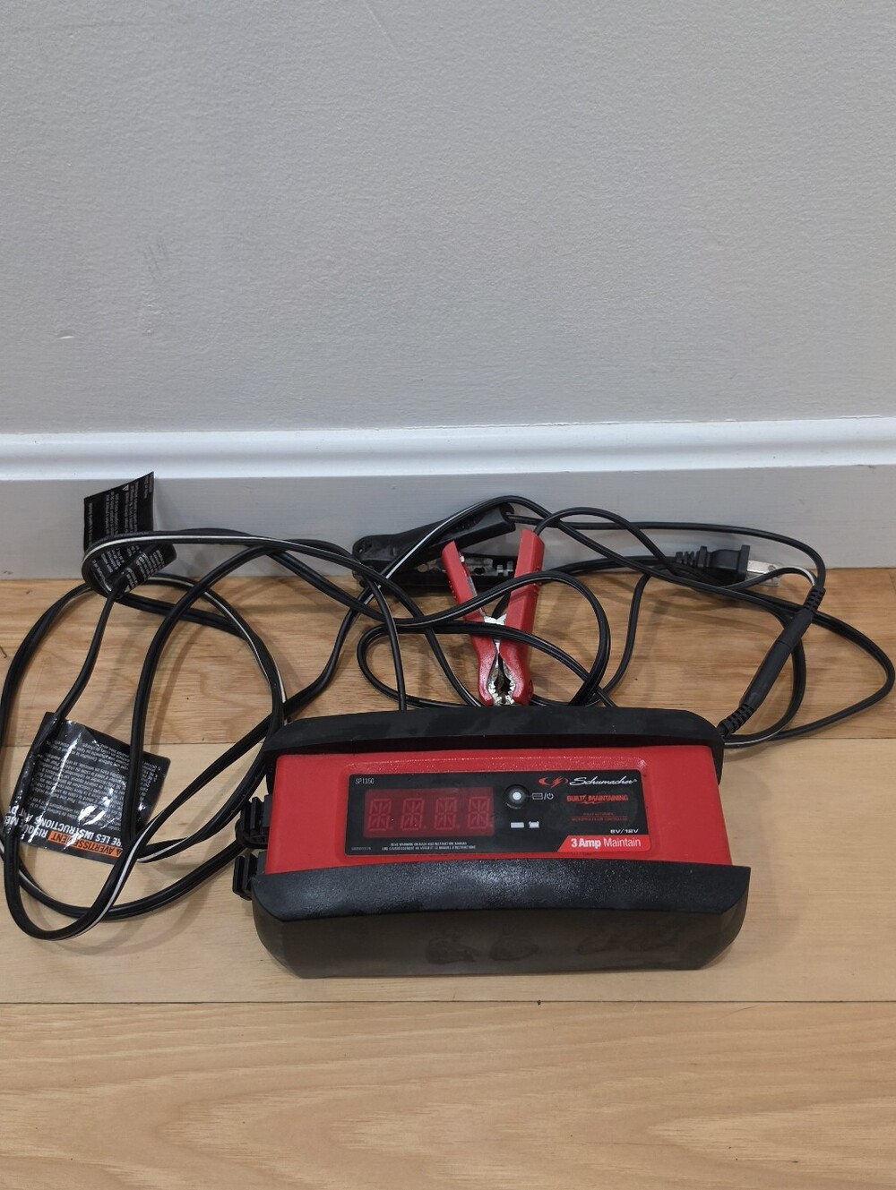 Schumacher 3-Amp 12-Volt Car Battery Charger and Maintainer